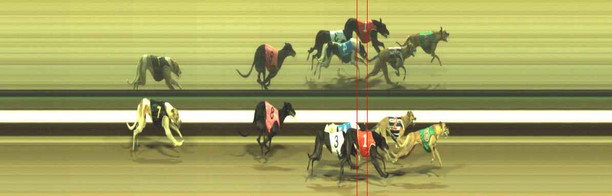 Photo finish for Warragul Race 7