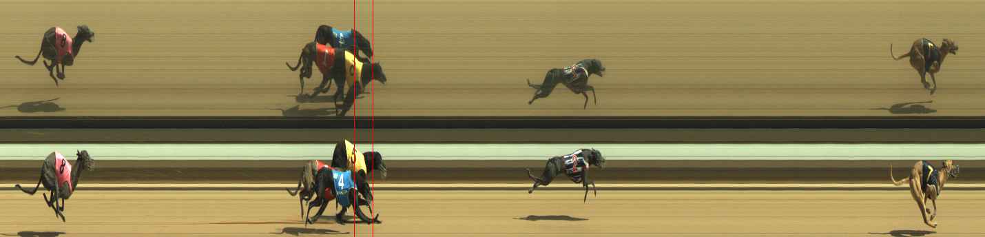 Photo finish for Warragul Race 4