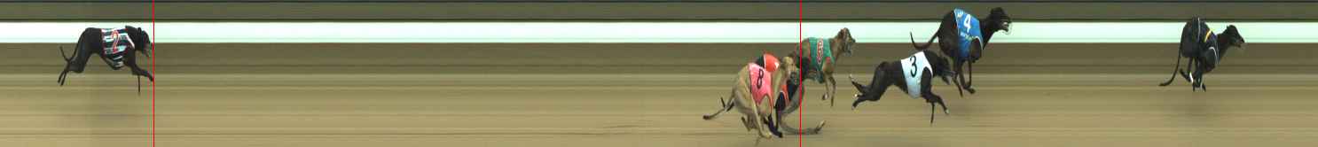 Photo finish for Warragul Race 7