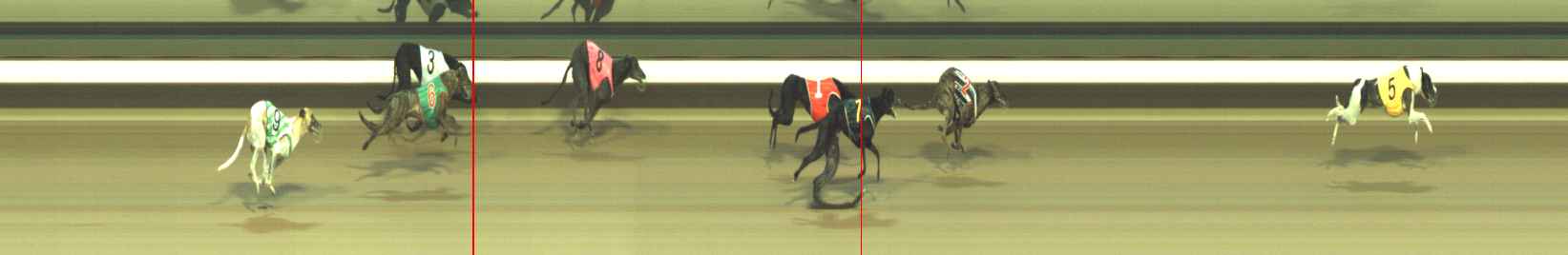 Photo finish for Warragul Race 5
