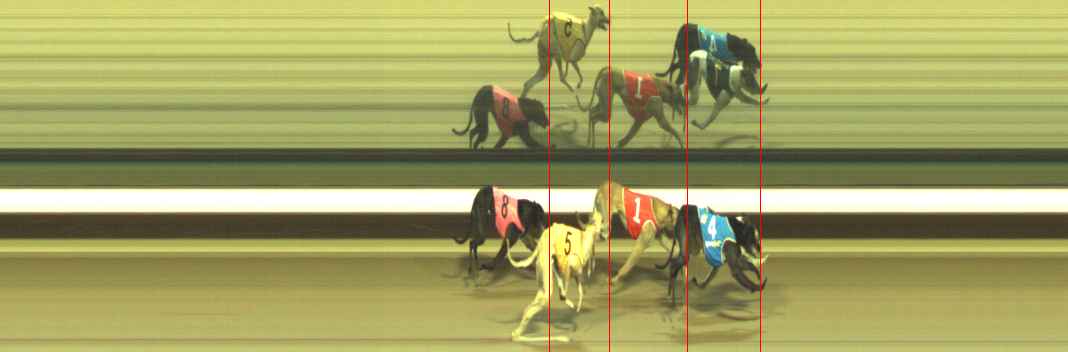 Photo finish for Warragul Race 9