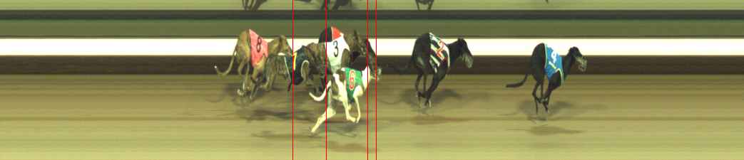 Photo finish for Warragul Race 5