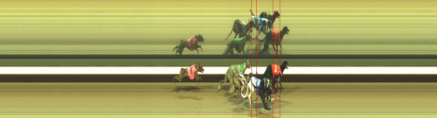 Photo finish for Warragul Race 9