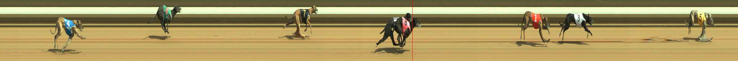 Photo finish for Warragul Race 3