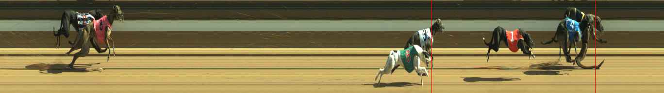 Photo finish for Warragul Race 9