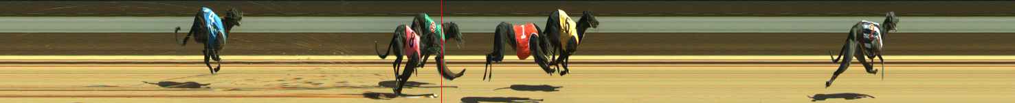 Photo finish for Warragul Race 7