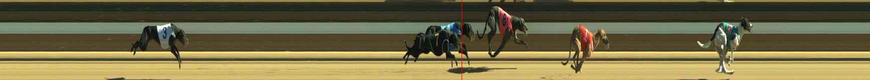 Photo finish for Warragul Race 10