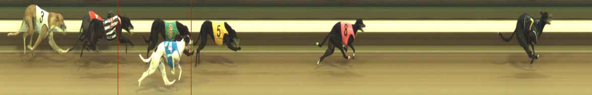 Photo finish for Warragul Race 4