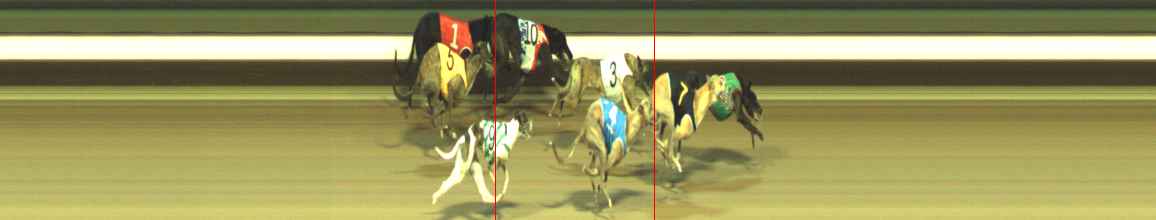 Photo finish for Warragul Race 6