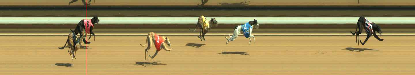 Photo finish for Warragul Race 6