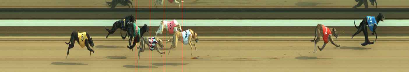 Photo finish for Warragul Race 10