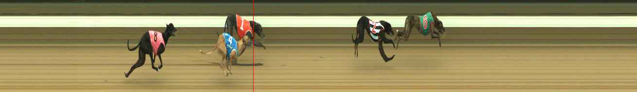 Photo finish for Warragul Race 1