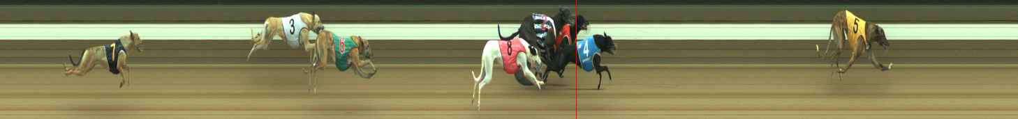 Photo finish for Warragul Race 3