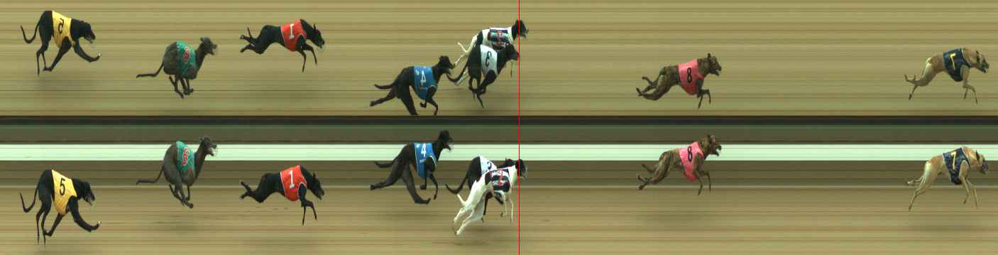 Photo finish for Warragul Race 4