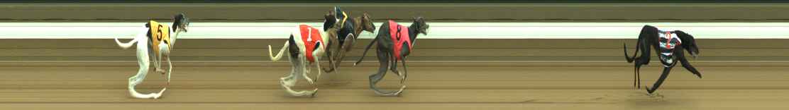 Photo finish for Warragul Race 2