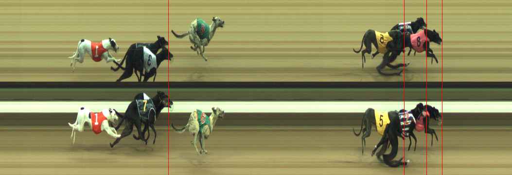 Photo finish for Warragul Race 1