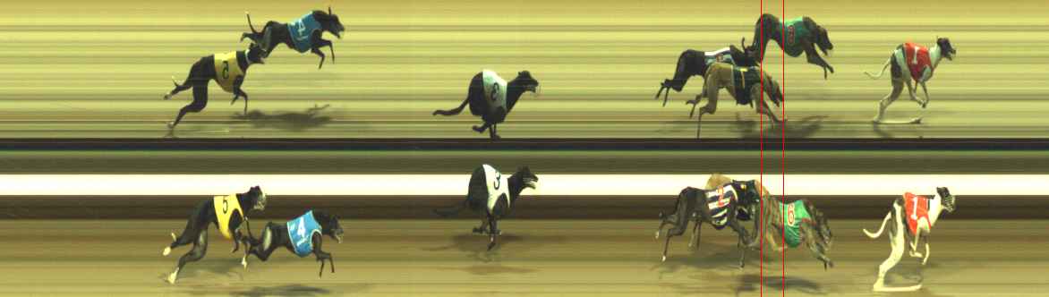 Photo finish for Warragul Race 7