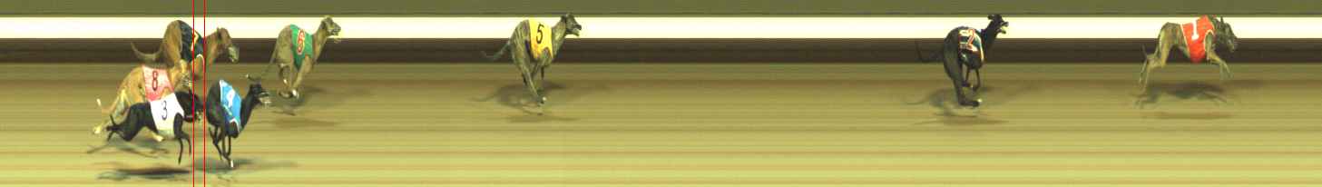 Photo finish for Warragul Race 9