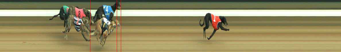 Photo finish for Warragul Race 5