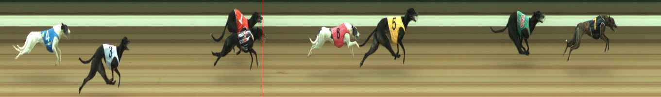Photo finish for Warragul Race 7
