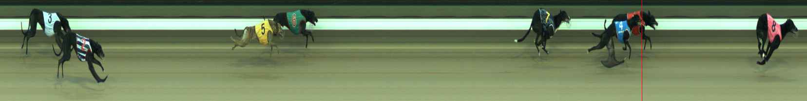 Photo finish for Warragul Race 1