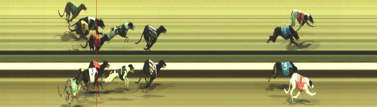 Photo finish for Warragul Race 4