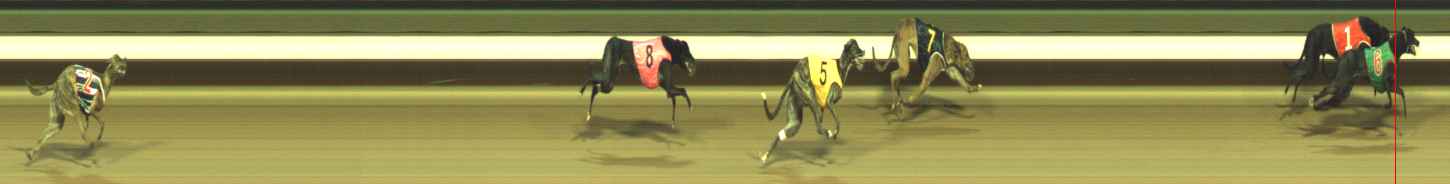 Photo finish for Warragul Race 9