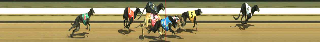 Photo finish for Warragul Race 10