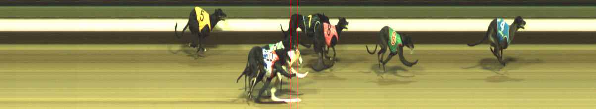 Photo finish for Warragul Race 2