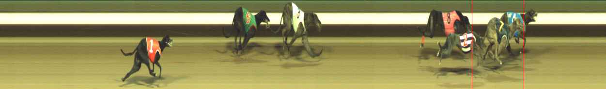 Photo finish for Warragul Race 4