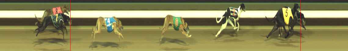 Photo finish for Warragul Race 9