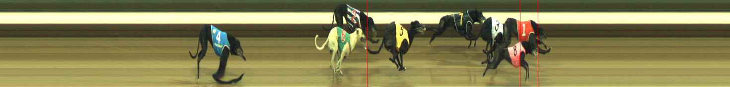 Photo finish for Warragul Race 6