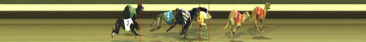 Photo finish for Warragul Race 10