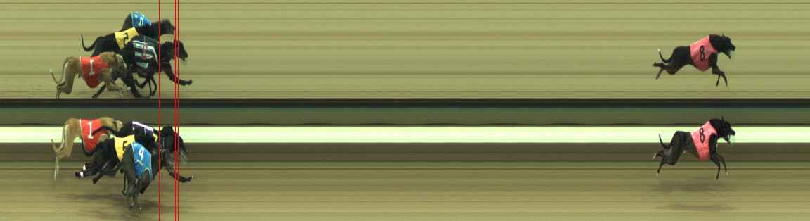 Photo finish for Warragul Race 5