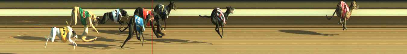 Photo finish for Warragul Race 7
