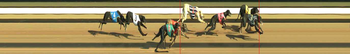 Photo finish for Warragul Race 1