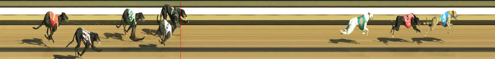 Photo finish for Warragul Race 2