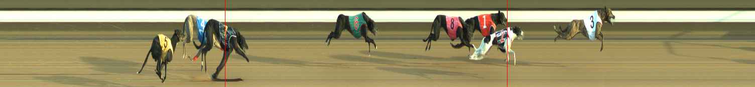 Photo finish for Warragul Race 7