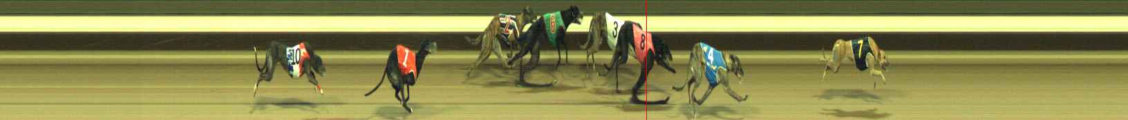 Photo finish for Warragul Race 12