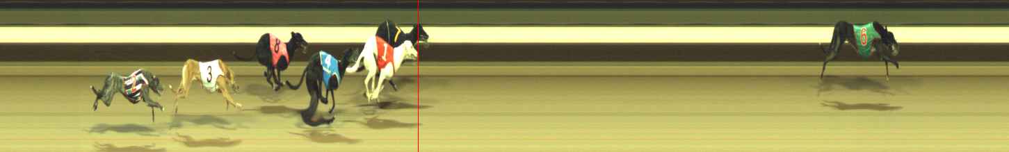 Photo finish for Warragul Race 2
