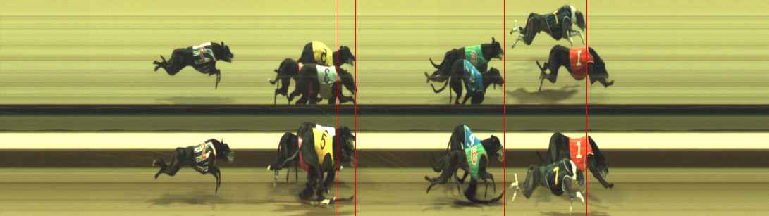 Photo finish for Warragul Race 6