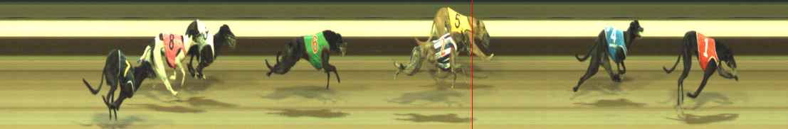 Photo finish for Warragul Race 9