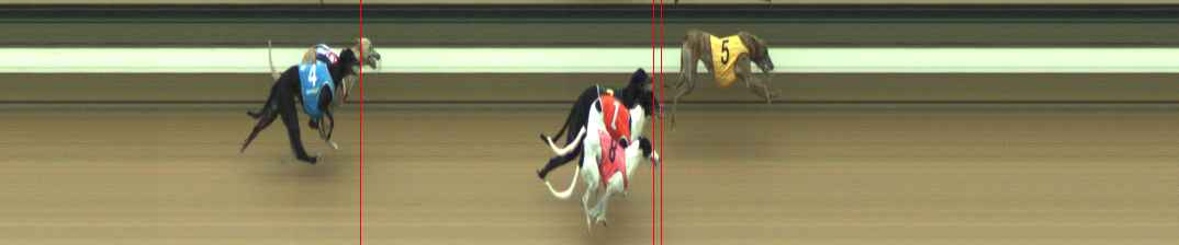 Photo finish for Warragul Race 3