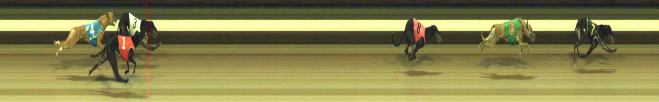 Photo finish for Warragul Race 9