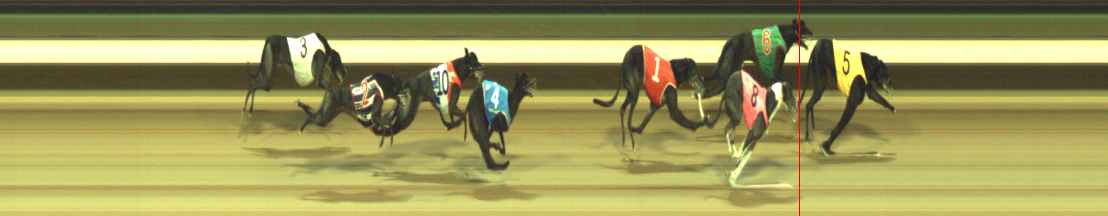 Photo finish for Warragul Race 7