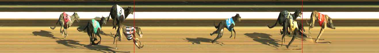 Photo finish for Warragul Race 1