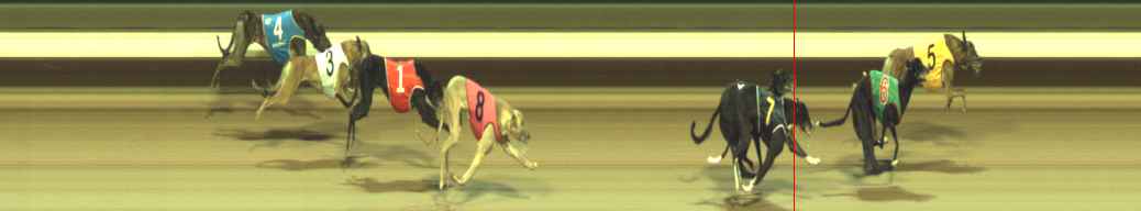 Photo finish for Warragul Race 9