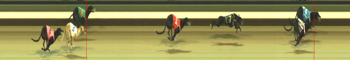 Photo finish for Warragul Race 2