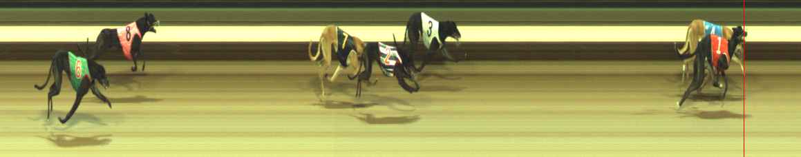 Photo finish for Warragul Race 9