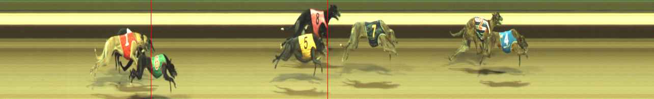 Photo finish for Warragul Race 10